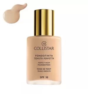 Collistar Fondotinta Tenuta Perfetta Spf 10 01 Nudo 30ml