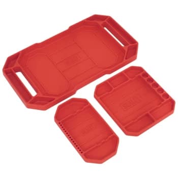 Flexible Tool Trays Non-Slip - Pack of 3