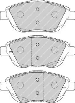 Ferodo FDB4288 Brake Pad Set Front Axle Premier Car