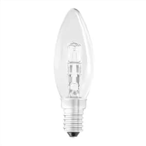 Status Halogen Edison Screw Candle Bulb 4 Pack - 42W