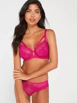 DORINA Orison Non Padded Wired Bra, Pink, Size 32D, Women