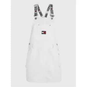 Tommy Jeans Dungaree Dress BG7099 - White