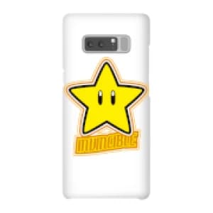 Nintendo Super Mario Invincible Phone Case - Samsung Note 8 - Snap Case - Gloss