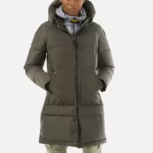 Parajumpers Womens Long Bear Core Coat - Taggia Olive - M