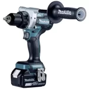 Makita DDF486RT3J DDF486RT3J Cordless drill 18 V 2.0 Ah Li-ion incl. rechargeables, incl. spare battery, incl. third battery, incl. charger
