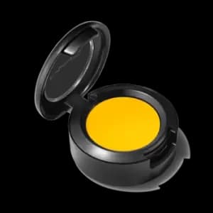 MAC Cosmetics Eyeshadow, Can be Used Wet or Dry - Highly Pigmented In Chrome Yellow, Size: 1.5g
