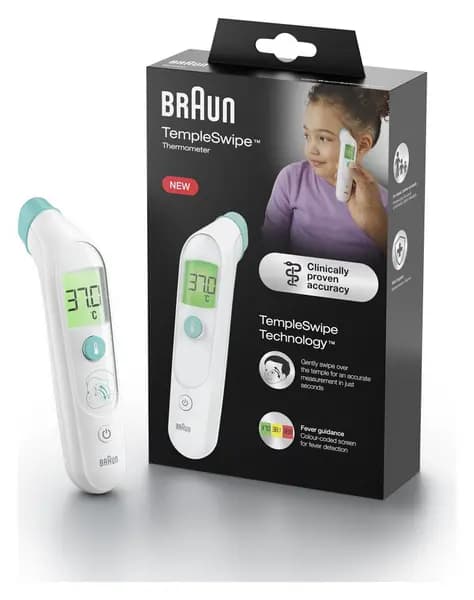 Braun BST200 TempleSwipe Forehead Thermometer