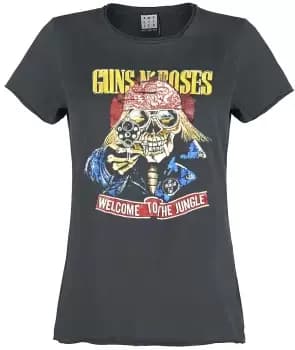 Guns N' Roses Amplified Collection - Welcome T-Shirt charcoal