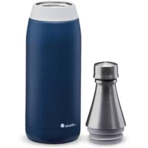 Aladdin Fresco Thermavac Stainless Steel Water Bottle 0.6L Deep Navy