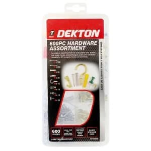 Dekton 600 Piece Assorted Hardware Set