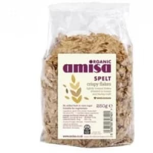 Amisa Organic Crispy Spelt Flakes 250g