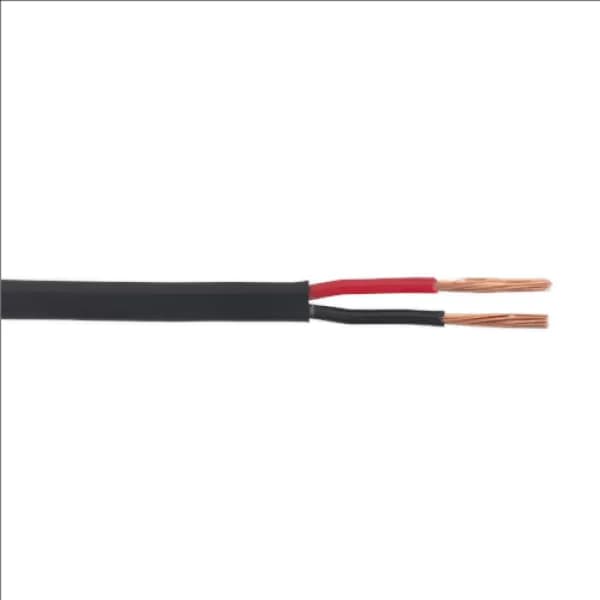 Sealey AC3220TWTN Cable Thin Wall Flat Twin 2 x 1mm² 32/0.20mm 30mtr Black