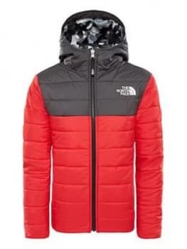 The North Face Boys Perrito Jacket Camo Size L13 14 Years