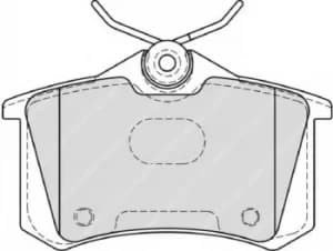 Ferodo FDB4183 Brake Pad Set Front Axle Premier Car