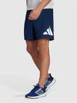 adidas Performance Train Essentials Logo Training Shorts - Navy, Size L, Men