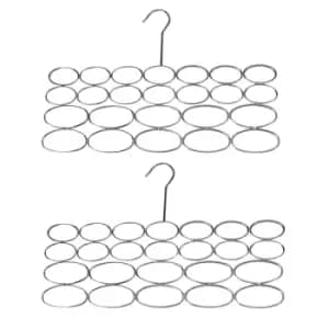 Loop Scarf & Tie Hangers - Set of 2 M&W