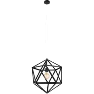 Embleton Ø460 Black Pendant - Black - Eglo