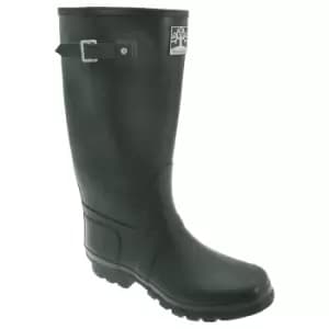 Woodland Unisex Quality Strap Wide Fit Wellington Boots (11 UK) (Green)
