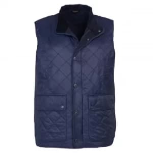 Barbour Mens Rosemount Gilet Navy Large