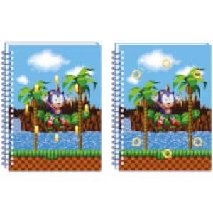Sonic The Hedgehog A5 Lenticular Notebook