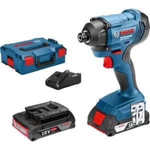 Bosch GDR 18 V-160 18V Cordless Impact Driver 2 x 2ah Li-ion Charger Case