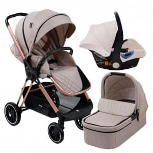 My Babiie MB250 Cristina Millan Pushchair - Rose Gold