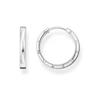 THOMAS SABO Silver Small Signature Hoop Earrings