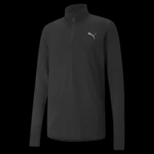 Puma Run Favourite ¼ Zip Top Puma Black XSmall