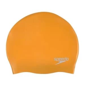 Speedo Silicone Swim Cap Gold Adult