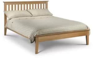 Julian Bowen Salerno 4ft6 Double Oak Wooden Bed Frame