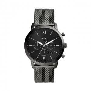 Fossil Black And Grey 'Neutra Chrono' Chronograph Dress Watch - FS5699