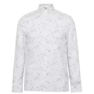 Ted Baker Zaar Print Long Sleeve Shirt Mens - Multi