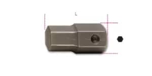 Beta Tools 727/ES22 Impact Hexagon (22mm Drive) Bit 19mm 007270219