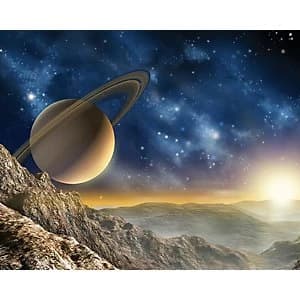 ohpopsi Galaxy Wall Mural Multi 14.4m L