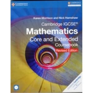 Cambridge IGCSE Mathematics Core and Extended Coursebook with CD-ROM
