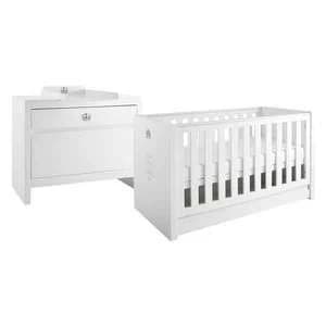 Tutti Bambini Sovereign 2 Piece Room Set - High Gloss White
