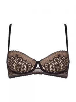 DKNY Nightfall balconette bra Black