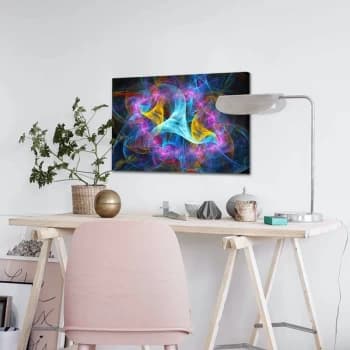 4570ABSC - 009 Multicolor Decorative Canvas Painting