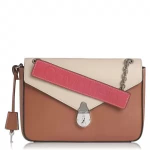 Calvin Klein Lock Convertible Crossbody - Coral