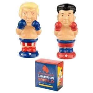 Boxer President and Rocket Man Salt and Pepper
