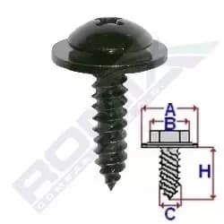 ROMIX Screw / Bolt C60472 HONDA,CIVIC VIII Hatchback (FN, FK),Jazz II Schragheck (GD_, GE3, GE2),CR-V III (RE),CIVIC VII Hatchback (EU, EP, EV)
