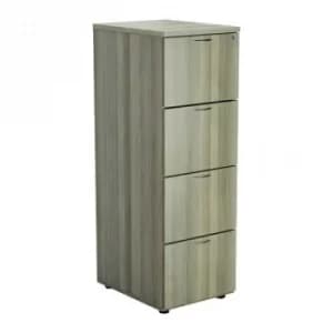 Jemini Grey Oak 4 Drawer Filing Cabinet Dimensions W465 x D600 x