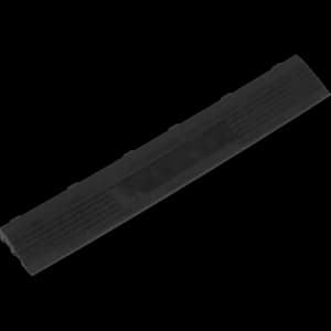 Sealey Anti Slip Polypropylene Female Edging Tile Black 400mm 60mm Pack of 6