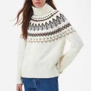 Barbour Mersea Wool-Blend Intarsia Jumper - UK 12