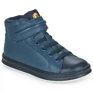 Camper RUNNER boys's Childrens Shoes (High-top Trainers) in Blue. Sizes available:10 kid,10.5 kid,11 kid,12 kid,13 kid,13.5 kid,1.5 kid,2 kid
