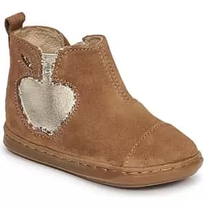 Shoo Pom BOUBA NEW APPLE Girls Childrens Mid Boots in Brown toddler,4.5 toddler,5.5 toddler,6 toddler,7 toddler,7.5 toddler,8.5 toddler,9 toddler
