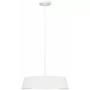 Loops - 5 Bulb Ceiling Pendant Light Fitting Matte White LED E14 60W Bulb