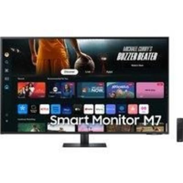 Samsung 43" M70D Ultra HD Smart Monitor with Speakers and a Remote LS43DM702UUXXU