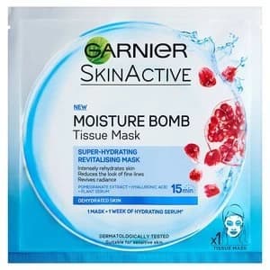 Garnier Moisture Bomb Pomegranate Hydrating Face Sheet Mask
