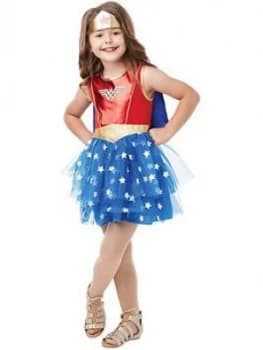 DC Comics Girls Wonder Woman Costume, One Colour Size M Women
